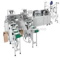 Disposable Surgical Face Mask Making Machine 1+1 model Surgical Face Mask Machine