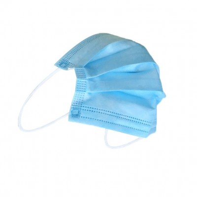 China In Stock Nonwoven Medical Standard Mask FDA CE EN14683 Surgical Mask Disposable 3ply Face Mask