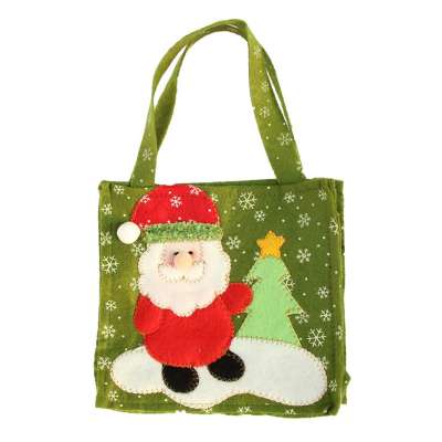 Christmas Decoration Supplies Christmas Bags Pouch  Merry Christmas Storage Package Handle Bag Shopping Bags